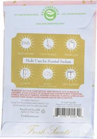 img 1 attached to Willowbrook Fresh Scents Scented Sachet Home Decor best: Home Fragrance