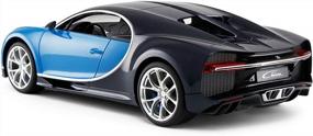 img 2 attached to Licensed 1:14 Scale PowerTRC Bugatti Chiron Rastar RC Car With Radio Remote Control For Sports Enthusiasts