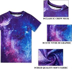 img 1 attached to Uideazone Graphic T Shirt Printing Fashion Boys' Clothing ~ Tops, Tees & Shirts