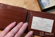 img 1 attached to Secure Your Cards with RFID Blocking Bifold Leather Wallet for Men's Accessories review by Jermaine Batista