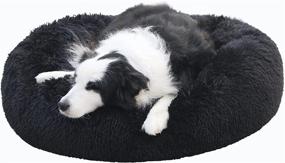 img 4 attached to Nononfish Dog 39 Black Fluffy Anxiety Blankets