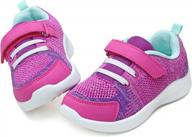 👟 nerteo toddler/little kid boys girls shoes: stylish running/walking sports sneakers! логотип