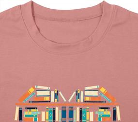 img 3 attached to Women'S Book Reading T-Shirt - Ideal For Book Lovers, Teachers, And Librarians - Perfect Gift For The Bookworm In Your Life - Stylish Tee Top