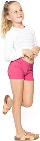 img 3 attached to 🩳 Ultimate Comfort and Style: Stretch Comfort Girls COTTON Shorts for Girls' Clothing at Active