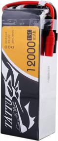 img 3 attached to Tattu 15C 12000MAh 6S Lipo Battery W/ AS150 + XT150 Plug - High Performance & Long Lasting Power!