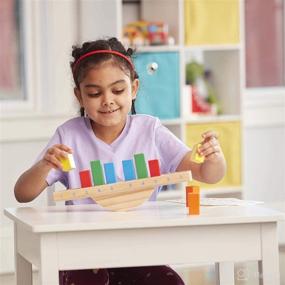 img 1 attached to Colorful Twists: Exploring Balance with Melissa & Doug Rainbow Balance Toy