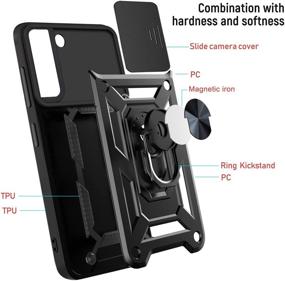 img 1 attached to Hitaoyou Samsung Galaxy S22 Case With Lens Protection Car Electronics & Accessories