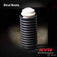 🔧 enhance durability and protection with kyb sb107 strut boot logo