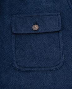 img 1 attached to Женская фланелевая рубашка-рубашка на флисовой подкладке ThCreasa от ThCreasa: теплая клетчатая рубашка на пуговицах (полностью флис из шерпа)