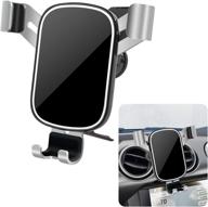 🚗 lunqin car phone holder for ford mustang 2016-2021 - auto accessory navigation bracket for interior decoration - mobile cell phone mount logo