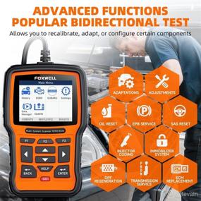 img 2 attached to 🔍 2022 FOXWELL NT510 Elite Code Reader for Subaru All Systems Diagnostic Scanner - OBD2 Scanner for BRZ/Forester/WRX Inspection