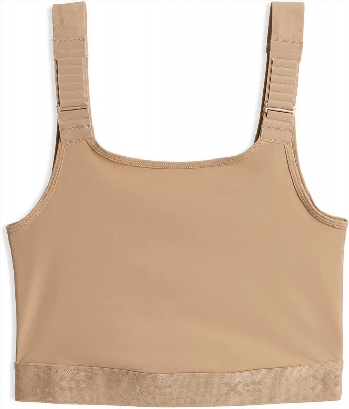 TomboyX Adjustable Compression Bra - The Ultimate Medium Support Top With Smooth Flatlock Seams
