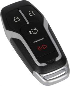 img 2 attached to 🚗 ANGLEWIDE Car Key Fob Keyless Entry Remote Replacement for Ford Fusion, Edge, Explorer, Mustang, F-150 F-350 (FCC 5926060) - 4 Buttons with 1 Pad