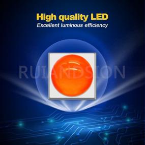 img 2 attached to Upgrade Your Caravan Or Boat With Ruiandsion Red BA15D LED Bulbs For Interior Lights - Non-Polarity, 10-60V, 10SMD LED Chipsets