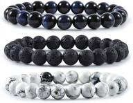 bivei natural gem semi precious reiki healing crystals handmade 8mm round beads stretch bracelet logo