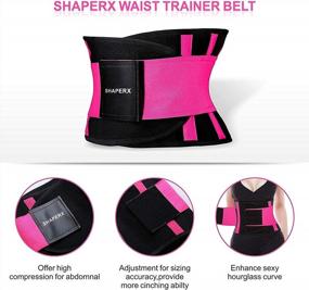 img 2 attached to Get Your Dream Body With SHAPERX Women'S Tummy Control Waist Trimmer