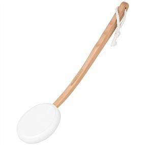 img 4 attached to Long Handle Lotion Applicator For Back And Body By MainBasics - Reach Easily 16 Inches For Optimal Coverage