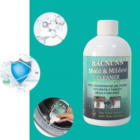 img 3 attached to 🧼 BACNUNN Household Cleaning Gel - 5 FL.Oz - for Wall Tiles, Grout, Refrigerator, Washing Machine, Sealant, Bathroom, Kitchen Sinks - Home Cleaning Solution