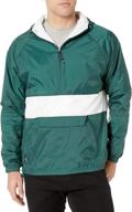 charles river apparel windbreaker pullover women's clothing ~ coats, jackets & vests logo