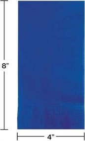 img 1 attached to 🔵 Cobalt Blue 2-Ply Paper Dinner Napkins - Pack of 100 for Any Occasion