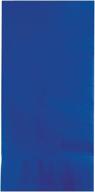 🔵 cobalt blue 2-ply paper dinner napkins - pack of 100 for any occasion логотип