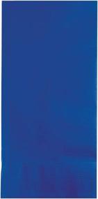 img 2 attached to 🔵 Cobalt Blue 2-Ply Paper Dinner Napkins - Pack of 100 for Any Occasion