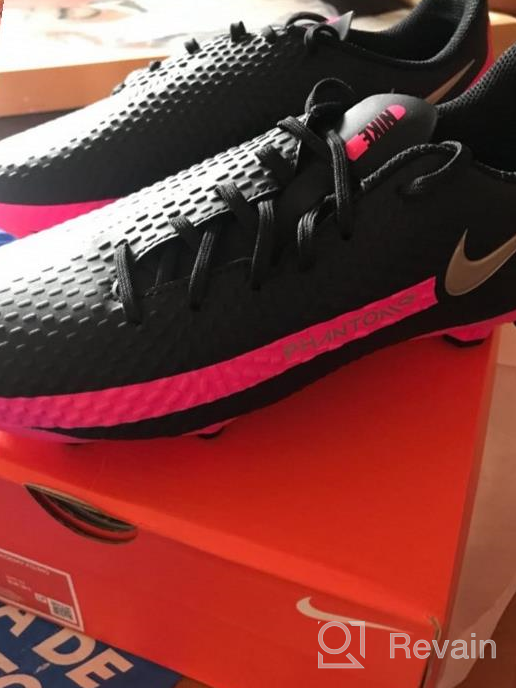 img 1 attached to ⚽ Nike Phantom Academy Soccer Little Girls' Athletic Shoes - Excellence for Budding Soccer Stars review by Heidi Garcia