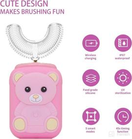 img 3 attached to Toothbrushes Toothbrush Ultrasonic Automatic Waterproof Oral Care in Children's Dental Care