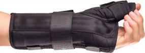 img 1 attached to Thumb Spica Wrist Brace - Aircast A2 Support For Improved Comfort And Stability