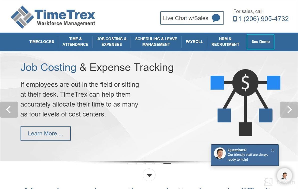 img 1 attached to TimeTrex Time & Attendance review by Aaron Urena