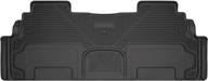🚗 husky liners weatherbeater series 2nd seat floor liner - black 19211 for buick enclave, chevrolet traverse, gmc acadia (including acadia limited) - fits 2008-2017 model years - 1 piece logo