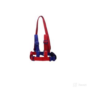 img 3 attached to 👶 Safe and Secure Toddler Leash & Harness: 2-in-1 Anti Lost Wrist Link for 1-12 Years Kids (Blue & Red)