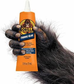img 2 attached to Clear Gorilla Waterproof Fabric Glue In 2.5 Ounce Tube - Pack Of 1 For Strong And Lasting Bonds
