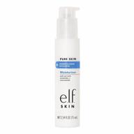 e.l.f. pure skin moisturizer creamy weightless daily hydrating face lotion 2.54 fl oz logo
