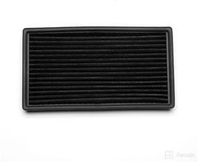 img 1 attached to DNA Motoring AFPN-056-BK Clean Air Washable Drop In Panel Air Filter: Supercharge Your Ford Focus 2.0L Engine Performance and Acceleration