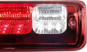 img 3 attached to 🔴 Red Lens LED High Mount Brake Light Assembly with Cargo Lamp for Ford F150 (2004-2008), Ford Explorer Sport Trac (2007-2010), Lincoln Mark LT (2006-2008)