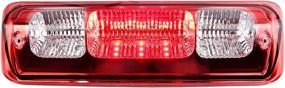 img 4 attached to 🔴 Red Lens LED High Mount Brake Light Assembly with Cargo Lamp for Ford F150 (2004-2008), Ford Explorer Sport Trac (2007-2010), Lincoln Mark LT (2006-2008)