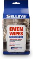 🧽 selleys heavy duty oven wipes - effortlessly clean & absorb grease, grime, spills - pack of 12 logo