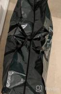 img 1 attached to 9Ft Christmas Tree Storage Bag - Reinforced Handles, Dual Zipper & Waterproof Material For Protection From Dirt & Moisture | SHareconn Red Tote review by Joshua Wheeler