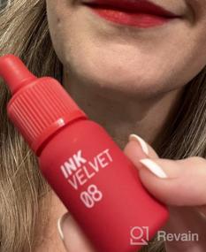 img 7 attached to High-Pigment, Longwear Lip Tint Kit From Peripera Ink The Velvet - Weightless, Gluten-Free, Paraben-Free, Not Animal Tested - Includes #2 Liner For Perfect Application, 0.14 Fl Oz