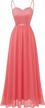chic chiffon spaghetti strap formal gowns: dresstells long women's evening dresses & bridesmaid dresses logo