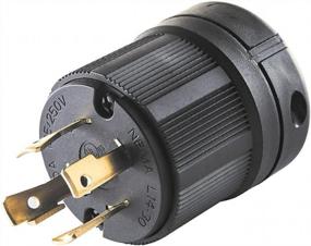 img 4 attached to High-Quality Atima NEMA L14-30P 30Amp 4-Prong Twist Lock Adapter For Generators - Industrial Grade, Grounding, UL Listed, With 7500 Watts Capacity