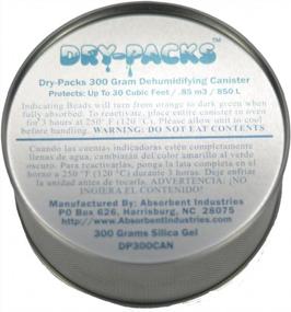 img 1 attached to 🌬️ Dry-Packs 300g Indicating Silica Gel Canister: Advanced Dehumidifier for Ultimate Moisture Control