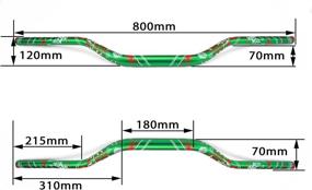 img 2 attached to 28mm Handlebar Fat Handle Bar + Riser Mount Clamp + Pad + Grips Set, 1-1/8 🏍️ inch - for KX125 KX250 KX250F KX450F / CR125R CR250R CRF250R CRF450R CRF450RX CRF250X CRF450X / RMZ250