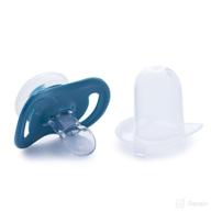 👶 joovy airnoogie pacifier: medium size in turquoise for ultimate comfort logo