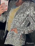 img 1 attached to Sparkle In Style With KANCY KOLE Women'S Sequin Jackets! review by Sara Ferrari