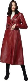 img 4 attached to Elezay Women's Leather Lined Jacket - Women's Fashion Clothing: Coats, Jackets, and Vests
