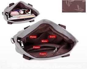img 1 attached to KARRESLY Crossbody Shopper Handbag for Women: Stylish Handbags & Wallets in Hobo Bag Design