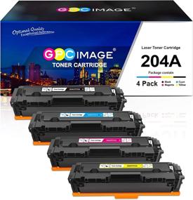img 4 attached to GPC Image Compatible Toner Cartridge Replacement for HP 204A - Premium 4 Pack for Laserjet Pro MFP Printers