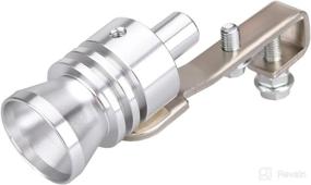 img 2 attached to 🔊 Dromedary Universal Silver XL Turbo Whistle: Transform Your Exhaust into an Oversized Roar Maker!